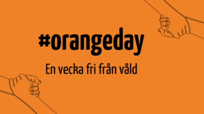 Orange day uppmärksammas