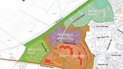 Detaljplanen för den sista delen av Maglehill ute för samråd
